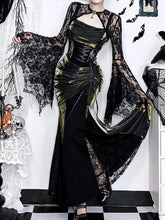 High Waist Bandage Corset Maxi Dress