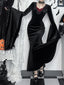 Backless Feather Patchwork Maxi Dress