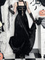 Cross Lace Patchwork High Waist Maxi Dress