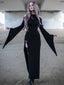 Trumpet Sleeve Moon Maxi Dress