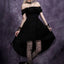 Off Shoulder Mesh Dovetail Midi Dress