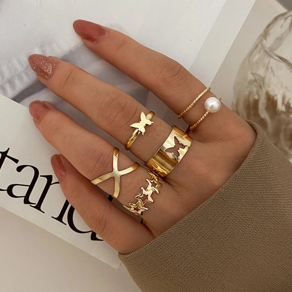 Gothic Heart Snake Animal Skull Ring