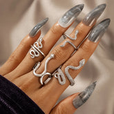 Simple Stainless Steel Gothic Ring