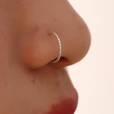 Circular Clip-On Nose Studs