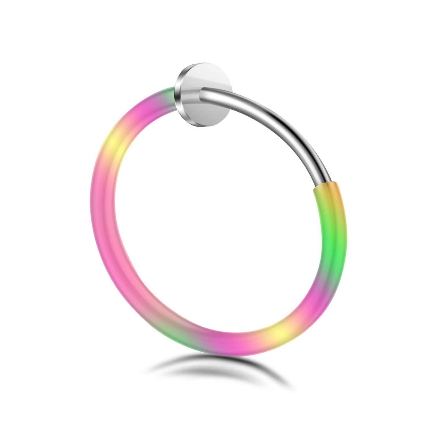 Hollow Spring Clip-On Nose Studs