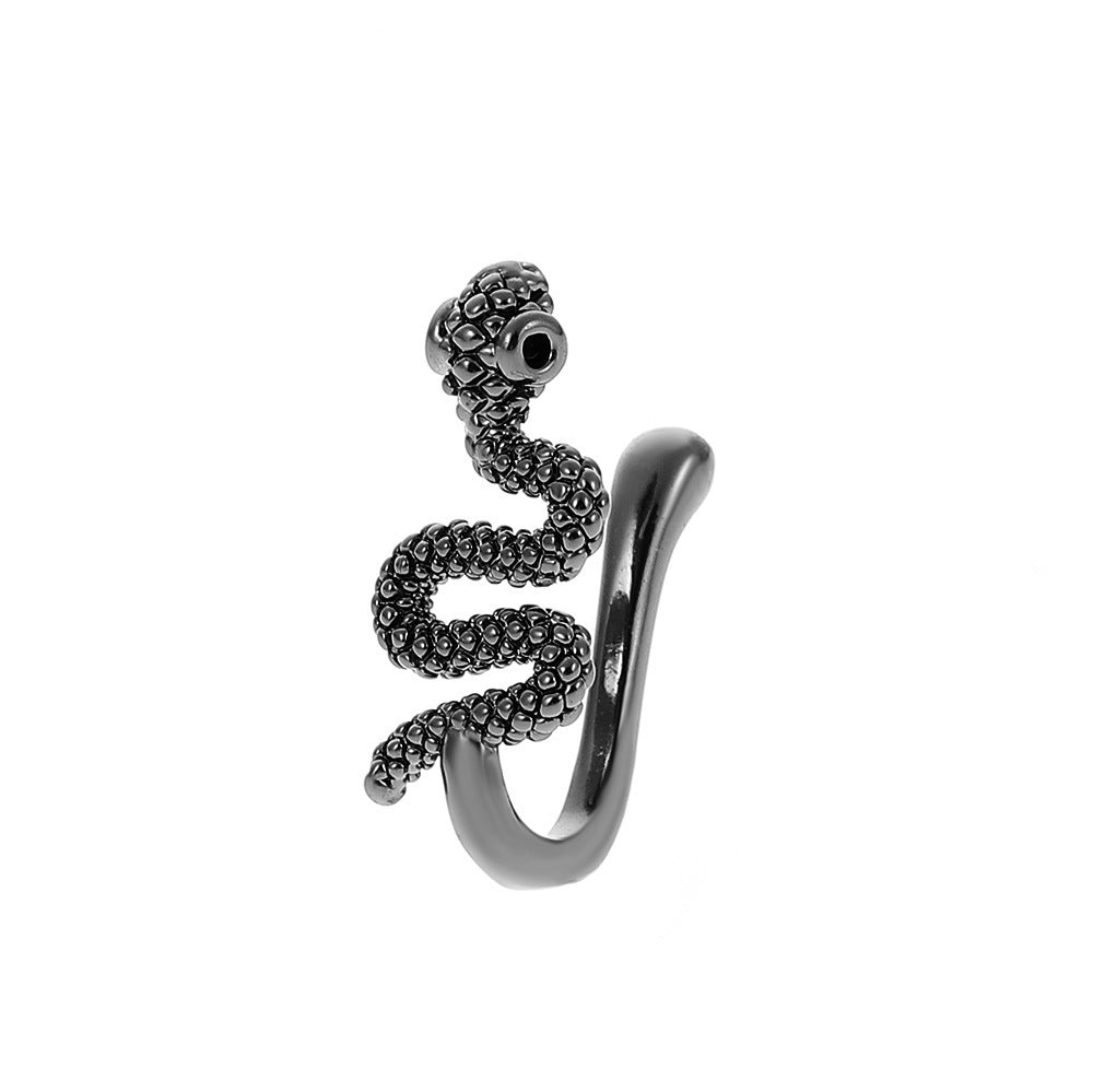 Rhinestone Butterfly U-Shape Nose Studs