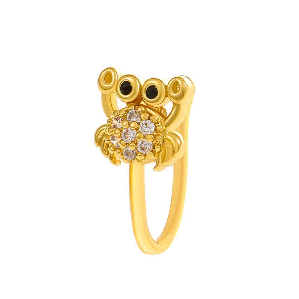 Creative Zircon Animal U-Shape Nose Studs