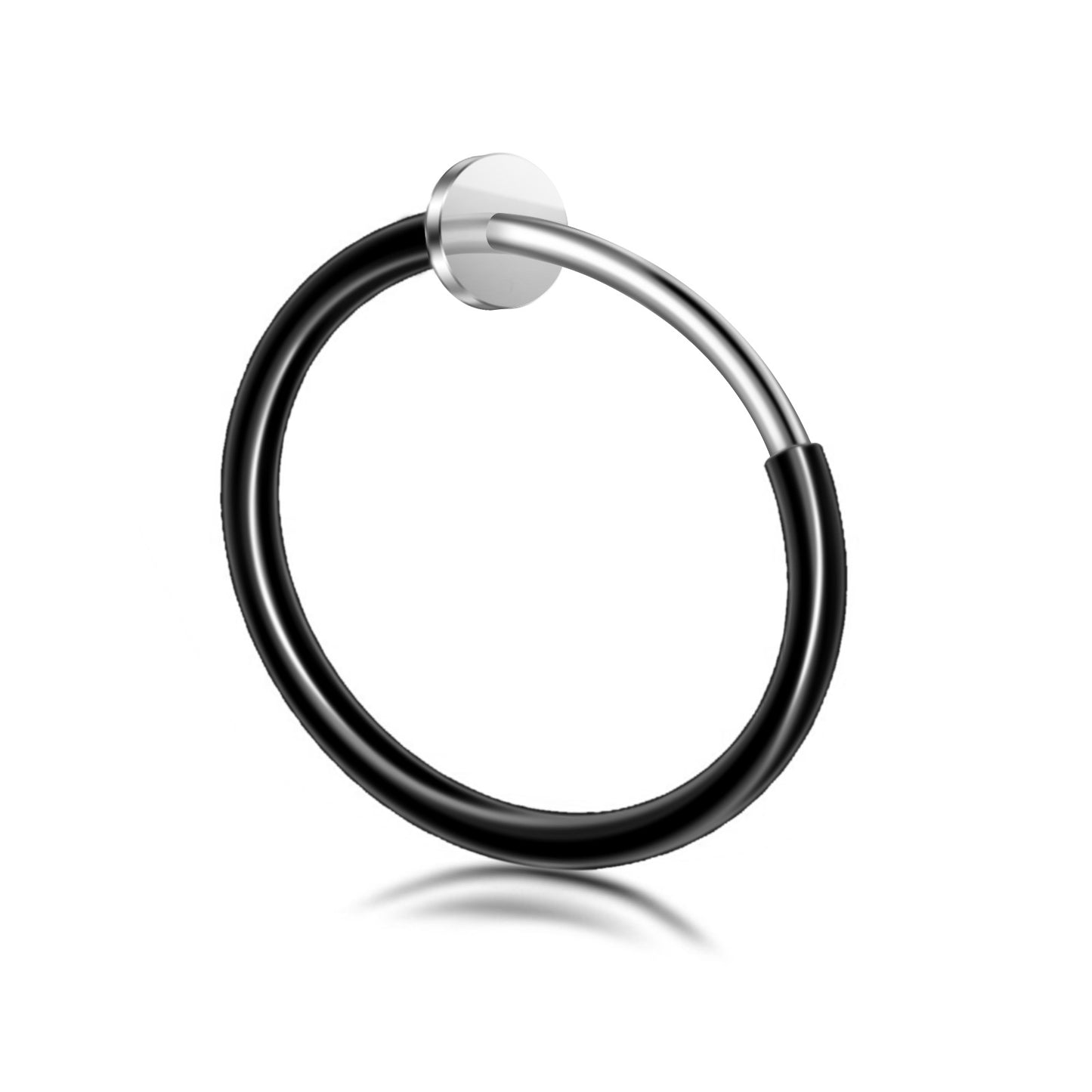 Hollow Spring Clip-On Nose Studs