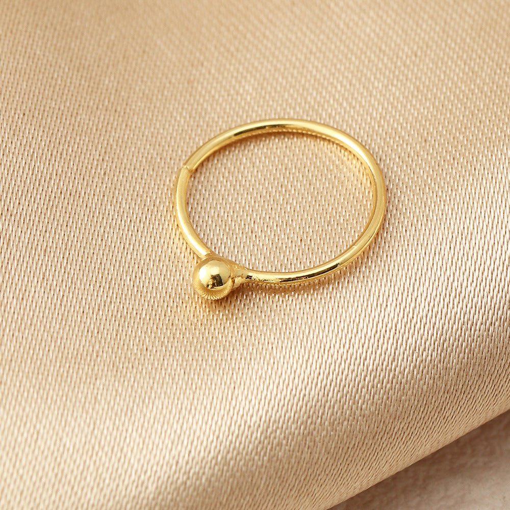 Circular Clip-On Nose Studs