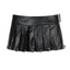 Gothic Punk O-Ring Decor Mini Skirt