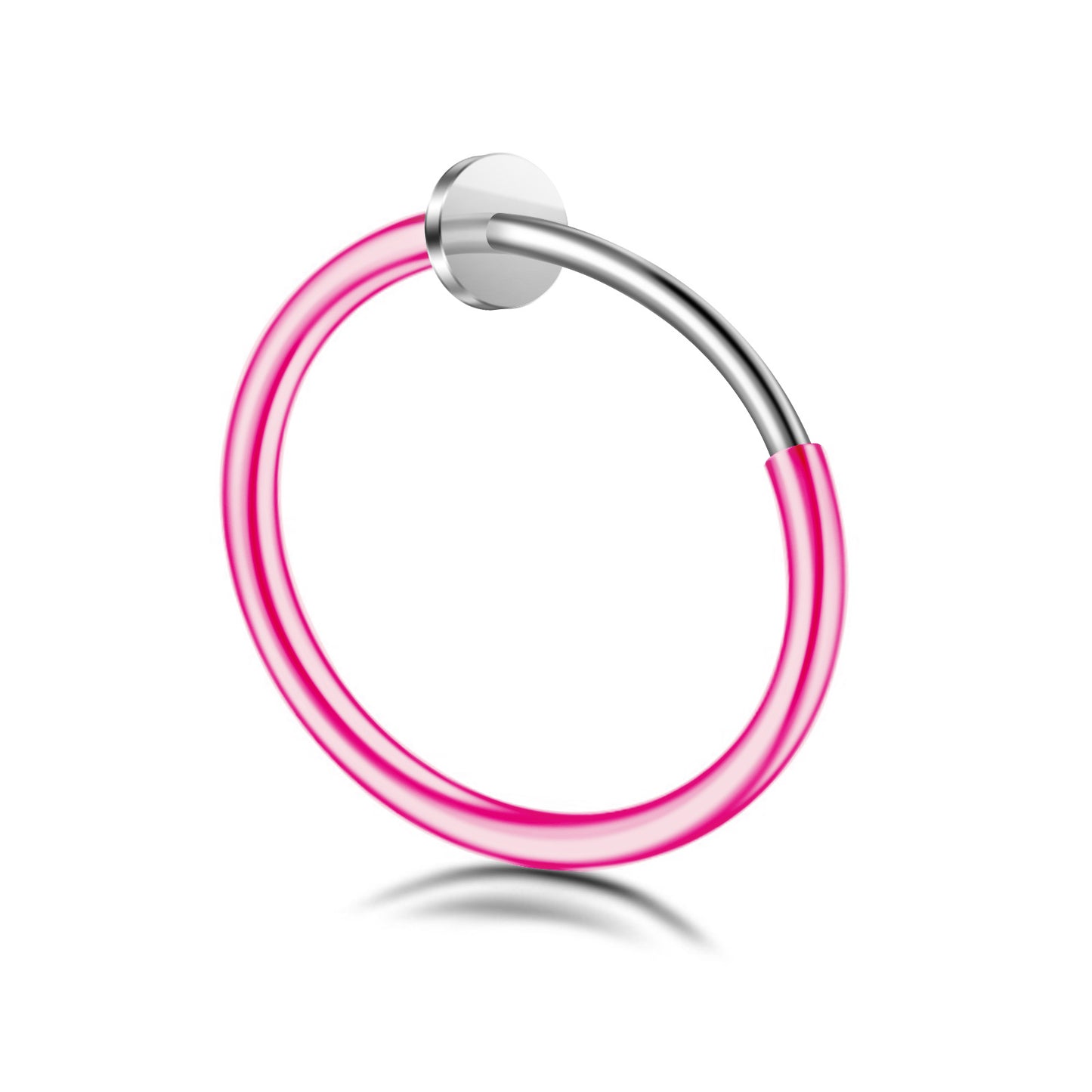 Hollow Spring Clip-On Nose Studs