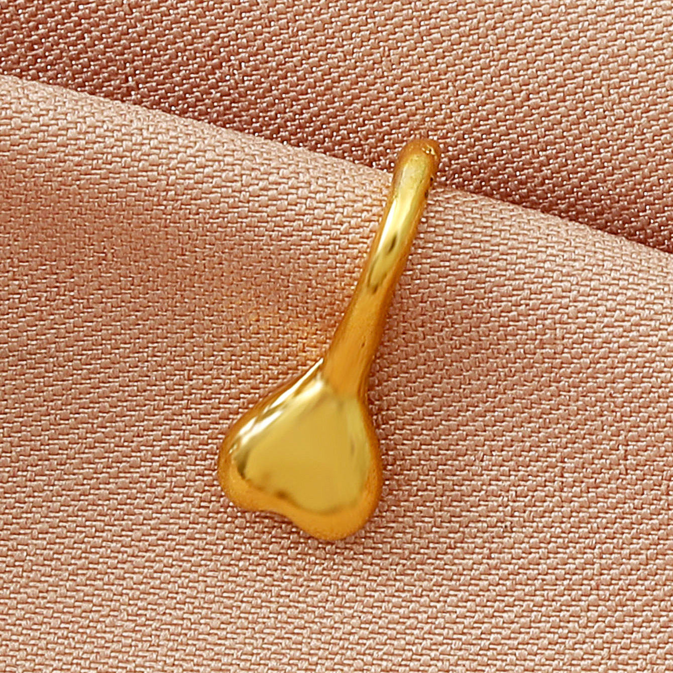 Zircon Leaf Heart U-Shape Nose Studs