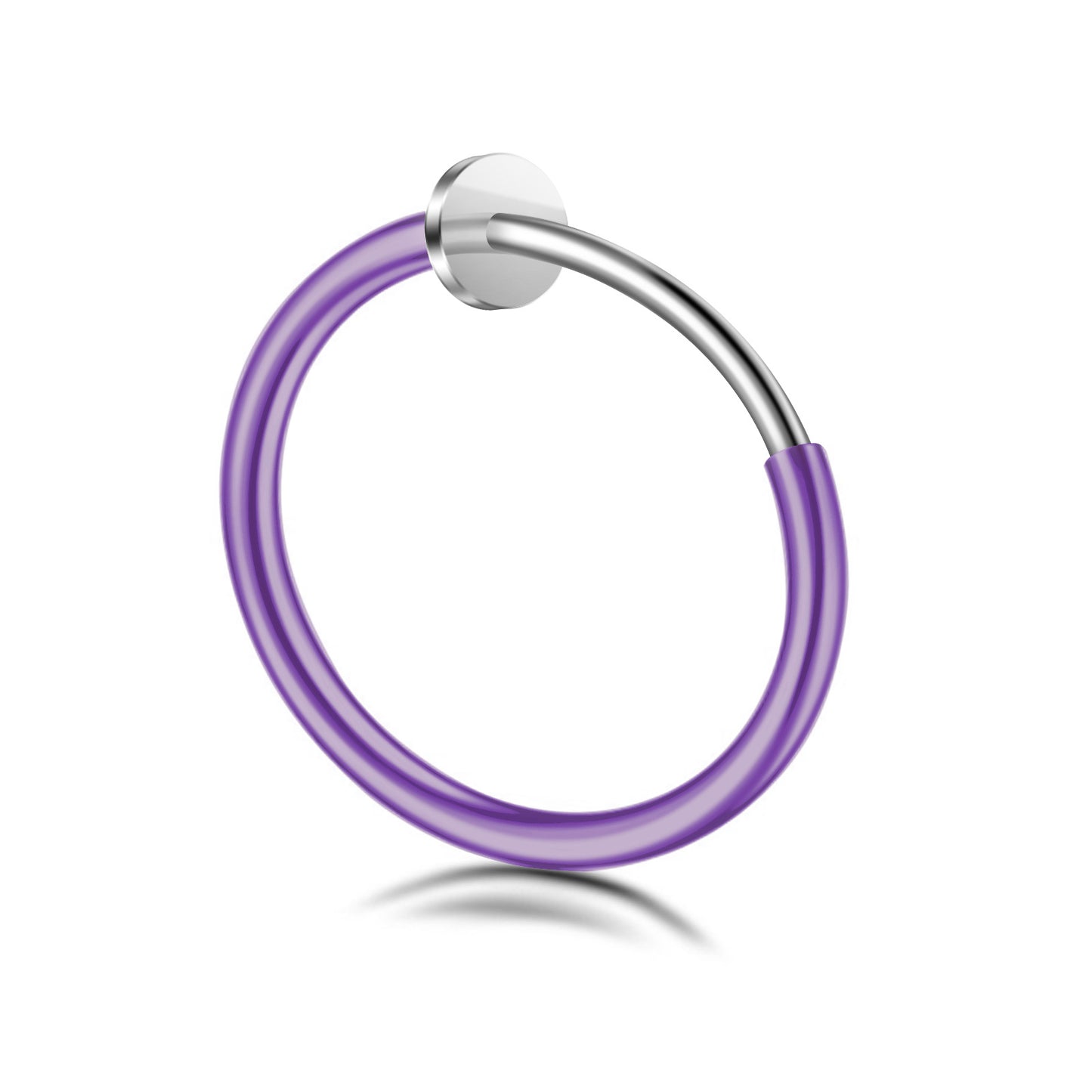 Hollow Spring Clip-On Nose Studs
