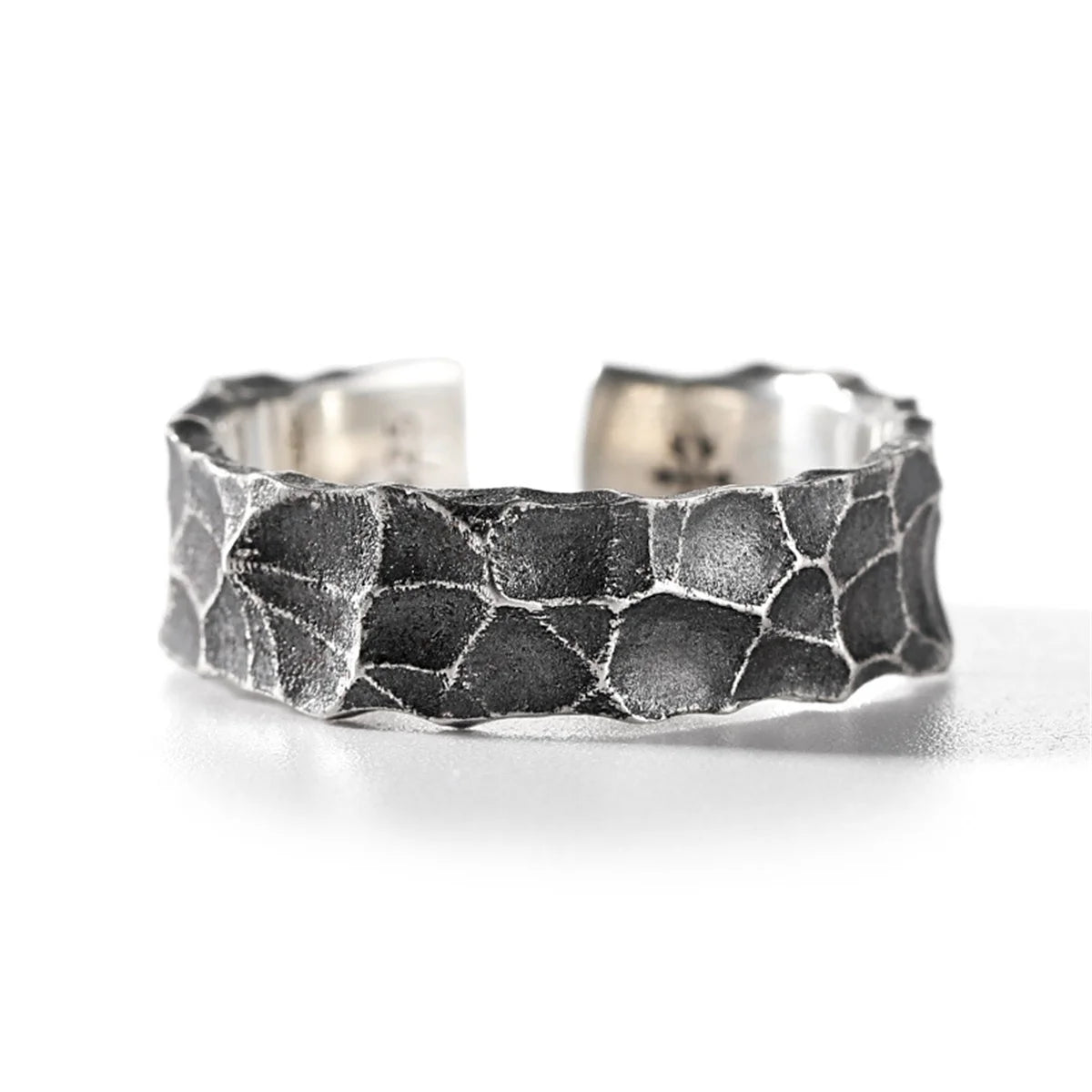 Fashion Silver Minimalist Gothic Ring