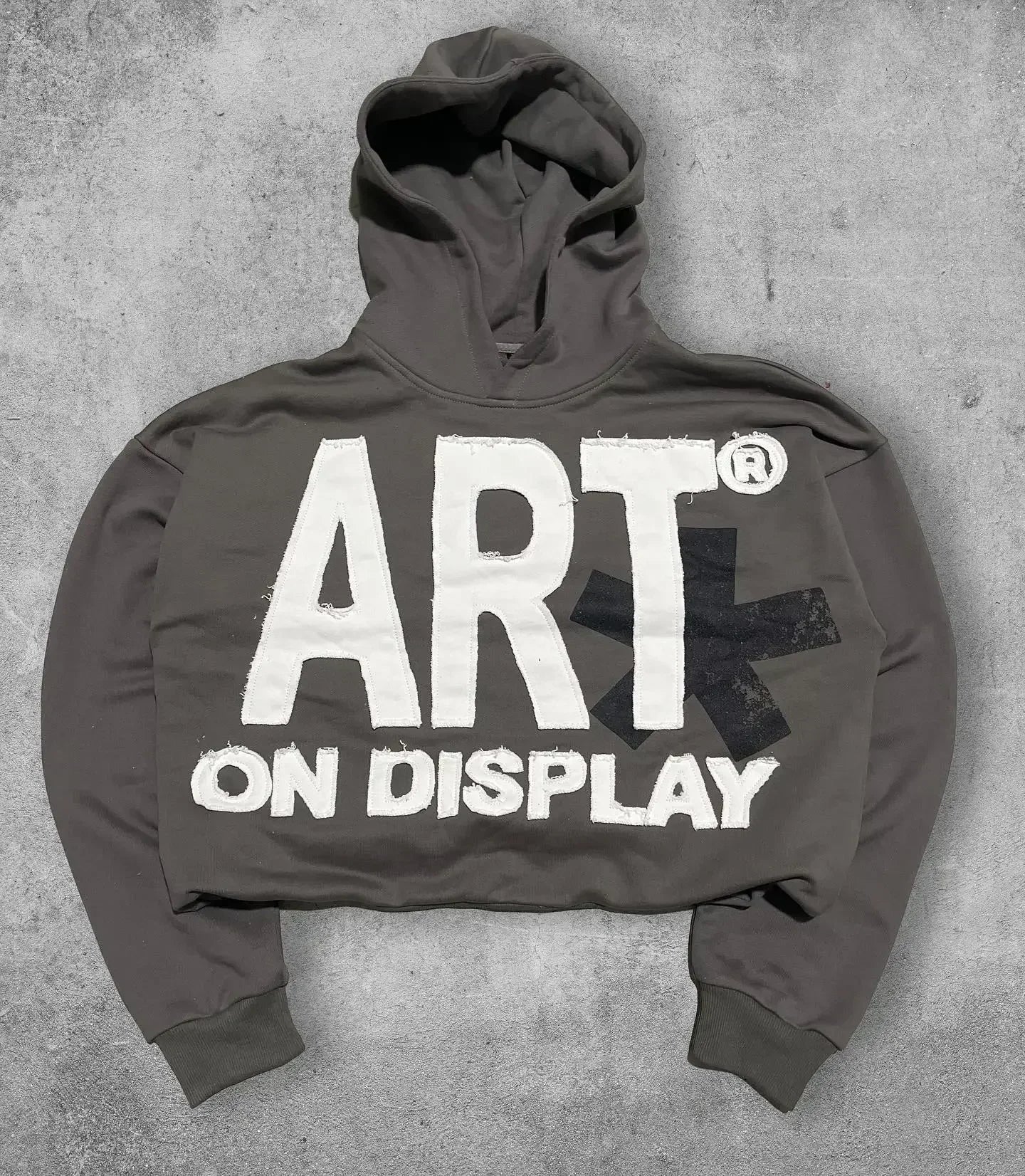 Gothic Flash Diamond Patch Hoodie