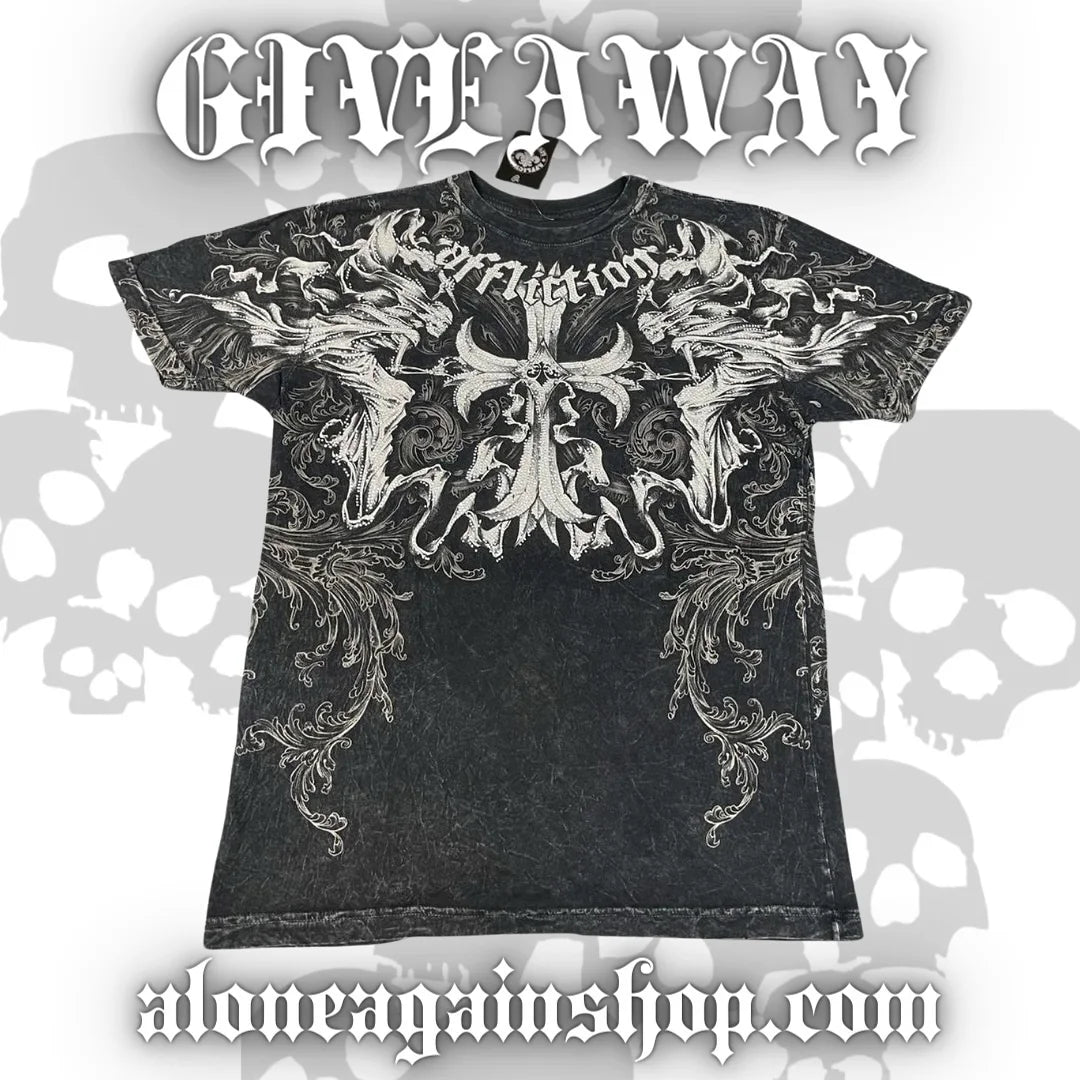 Skull Graphic Cotton T-shirt