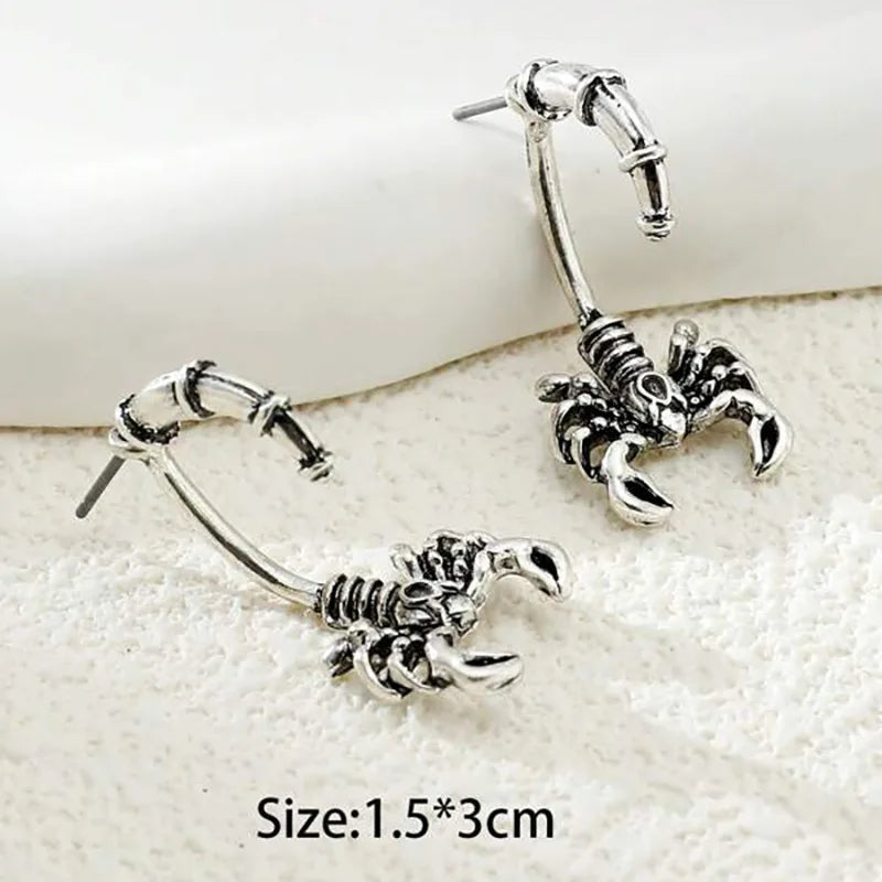 Vintage Dragonfly Carved Bohemian Dangle Earring