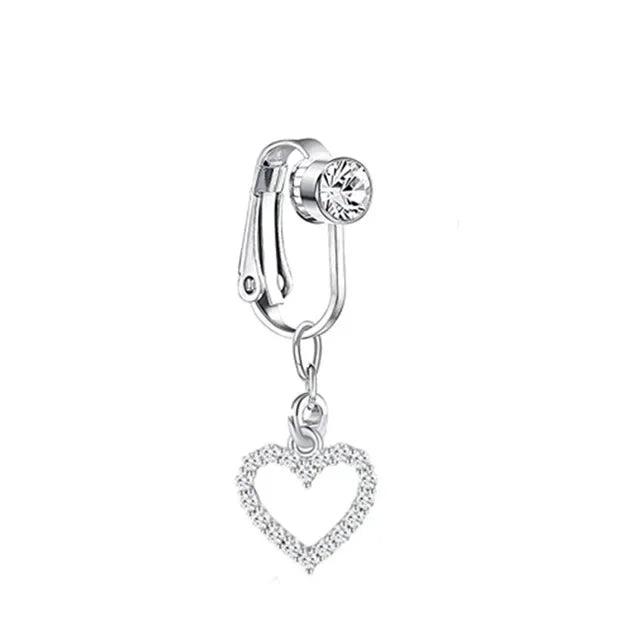 Fashion Butterfly Gothic Fake Belly Ring