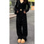 Black Gothic Dot Denim Pant