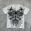 Graphic Print Oversized Cotton T-shirt