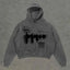 Gothic Fashion Pattern Oversized Hoodie
