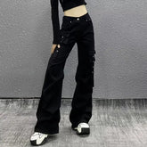 Slim Fit Flared Pants