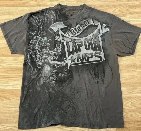 Vintage Hip Hop Oversized Gothic T-shirt