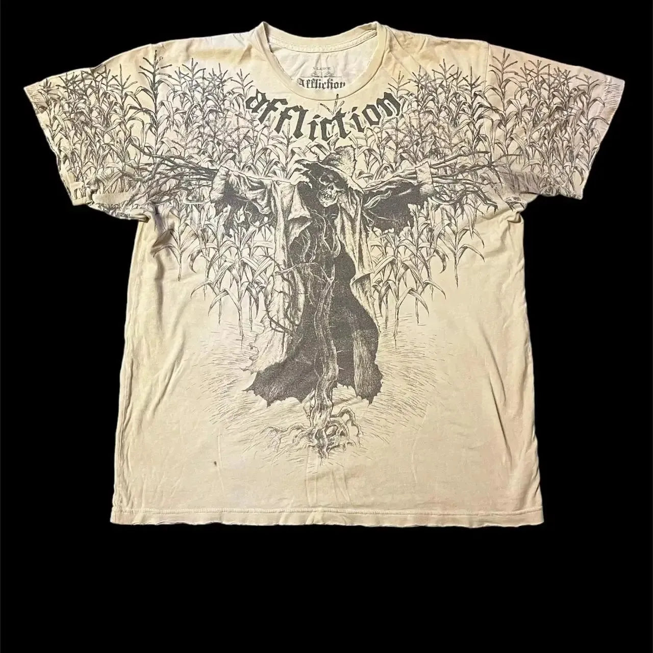 Skull Graphic Cotton T-shirt