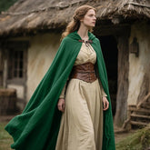 Hooded Medieval Cape Cloak