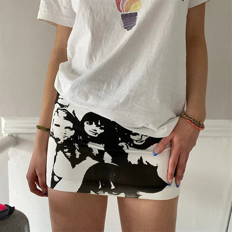 E-girl Punk Grunge Mini Skirt