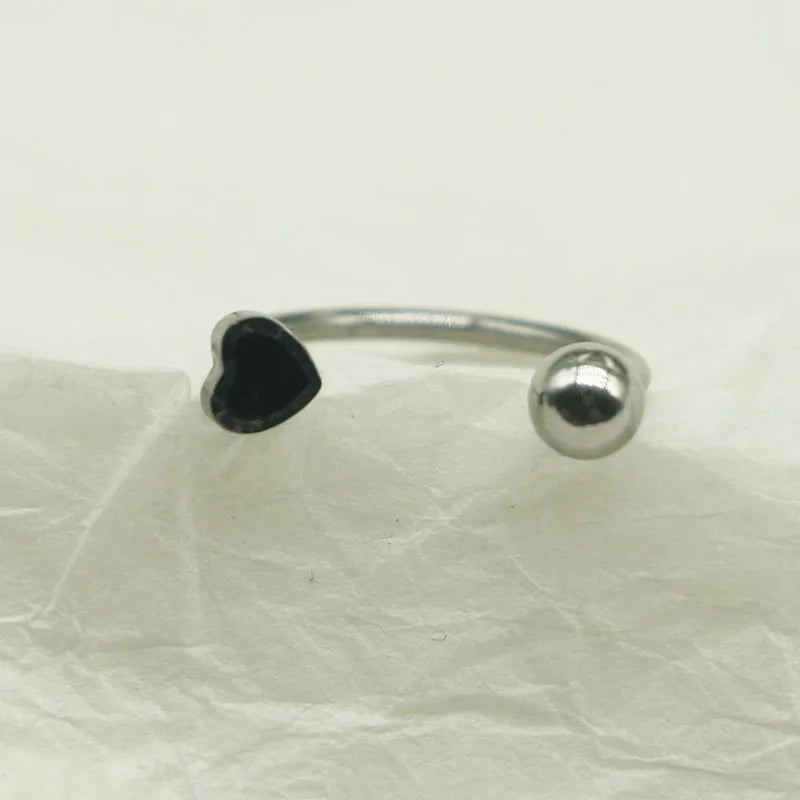 Sweet Cool Small Oil Drop Lip Stud