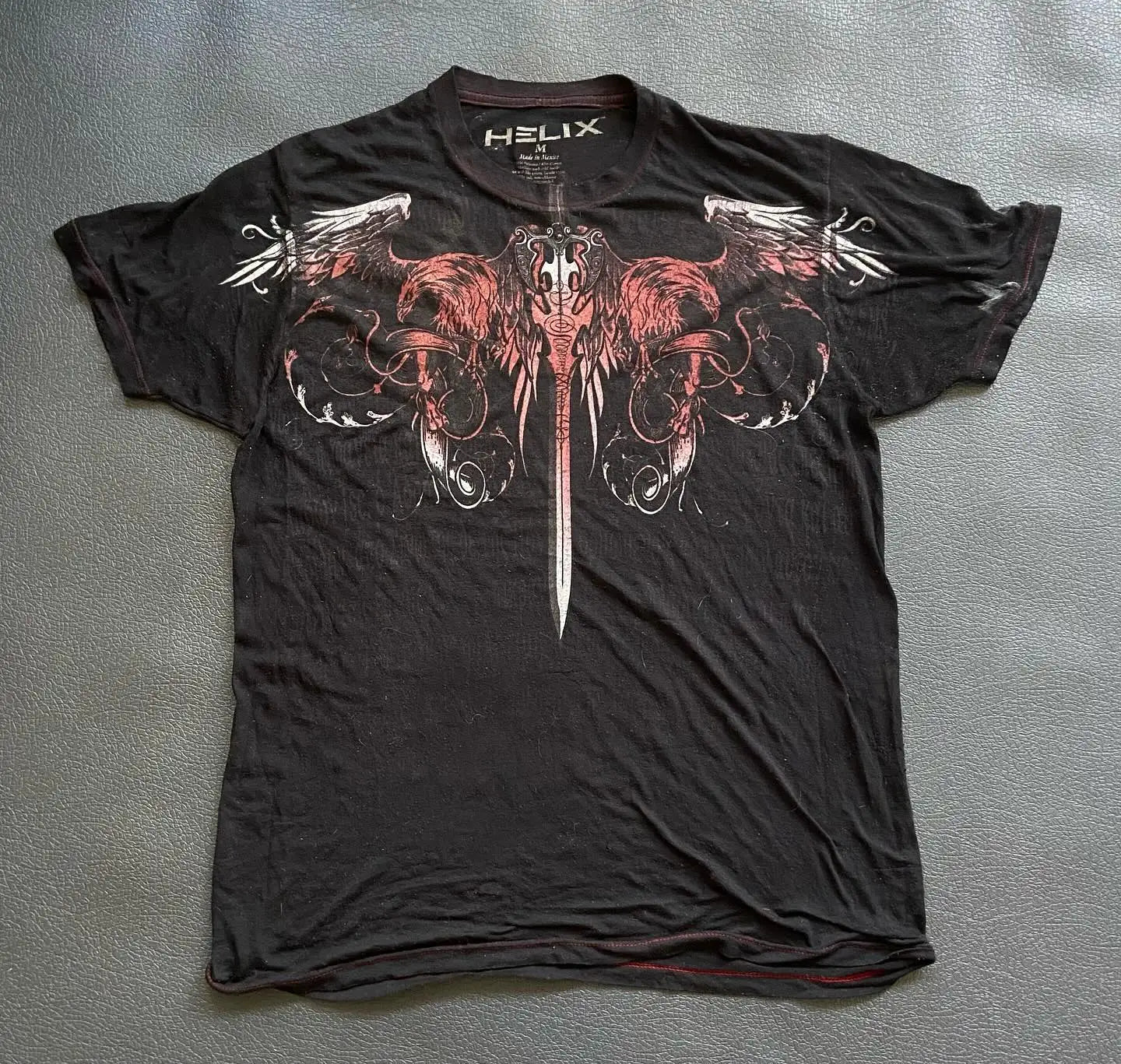 Pure Cotton Gothic Oversized T-shirt