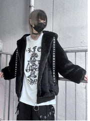 Kawaii Style Fluffy Coat