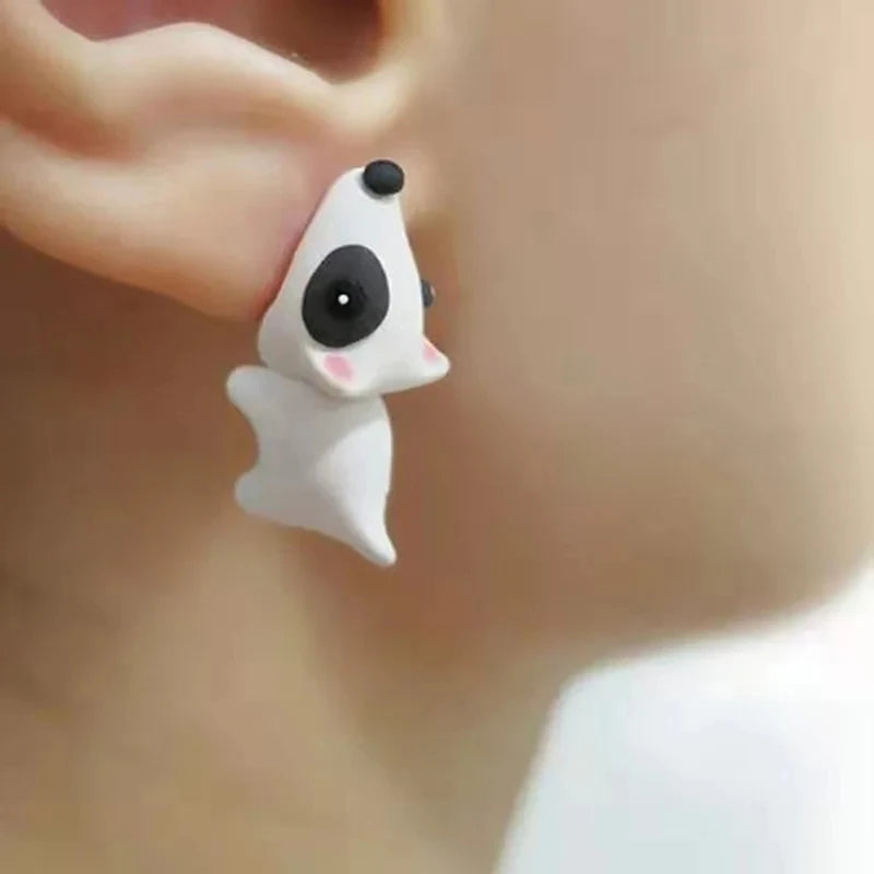 Handmade 3D Cartoon Polymer Clay Earring