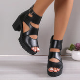 High Heel Gothic Platform Sandal