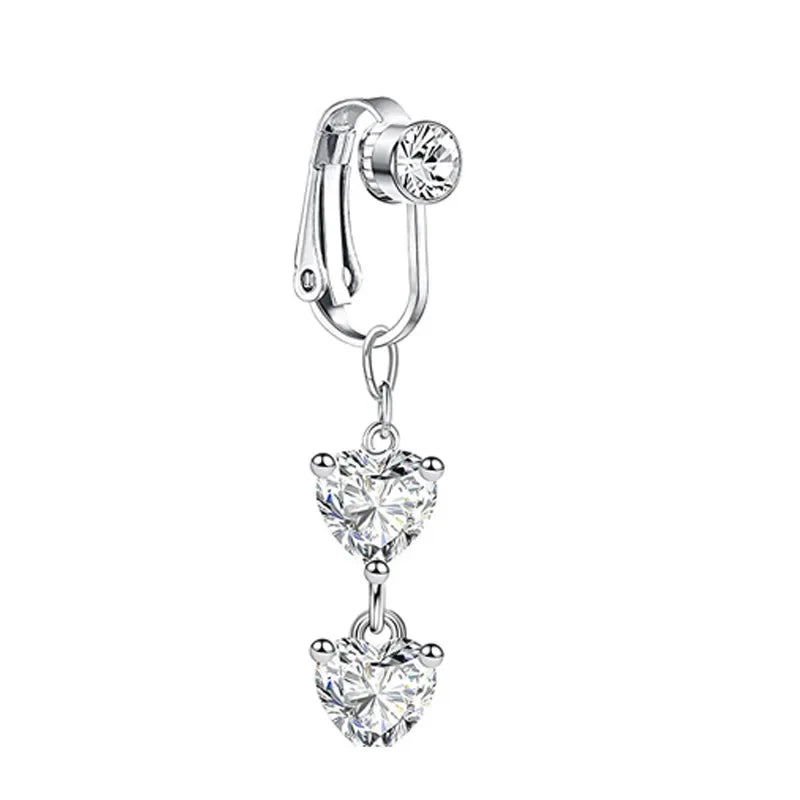 Fashion Butterfly Gothic Fake Belly Ring