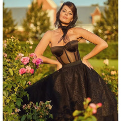 Breathable Mesh Lace-Up Corset