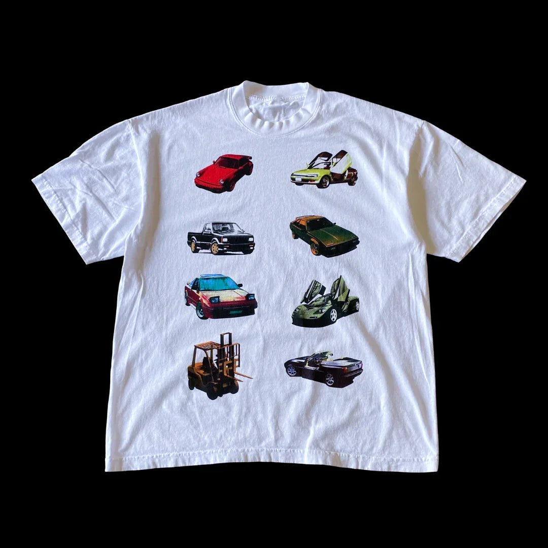 Y2K Vintage Harajuku Aesthetic Print T-shirt