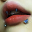 Horseshoe Nose Ring Cool Titanium Steel Lip Stud