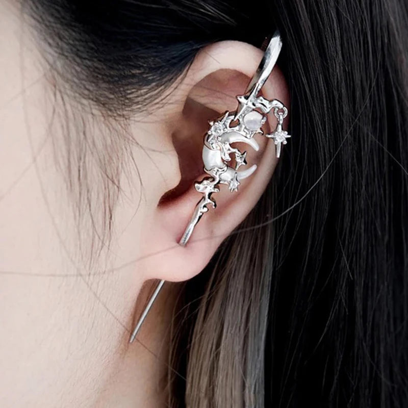 Vintage Dark Punk Gothic Sword Dagger Earring