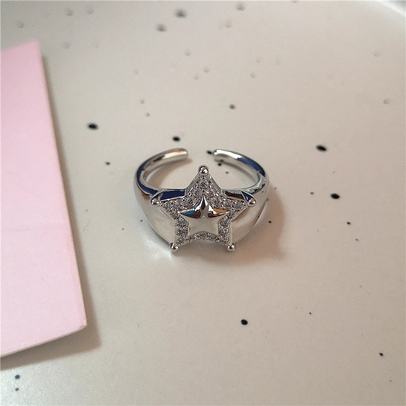 Unisex Insect Exaggeration Cicada Gothic Ring