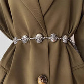 Punk Gothic Skull Waist Belt