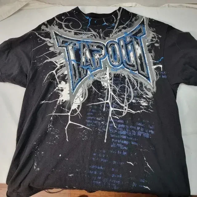 Hip Hop Graphic Cotton T-shirt