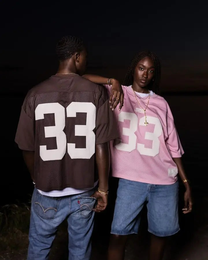 Y2K Football Digital Graphics T-shirt