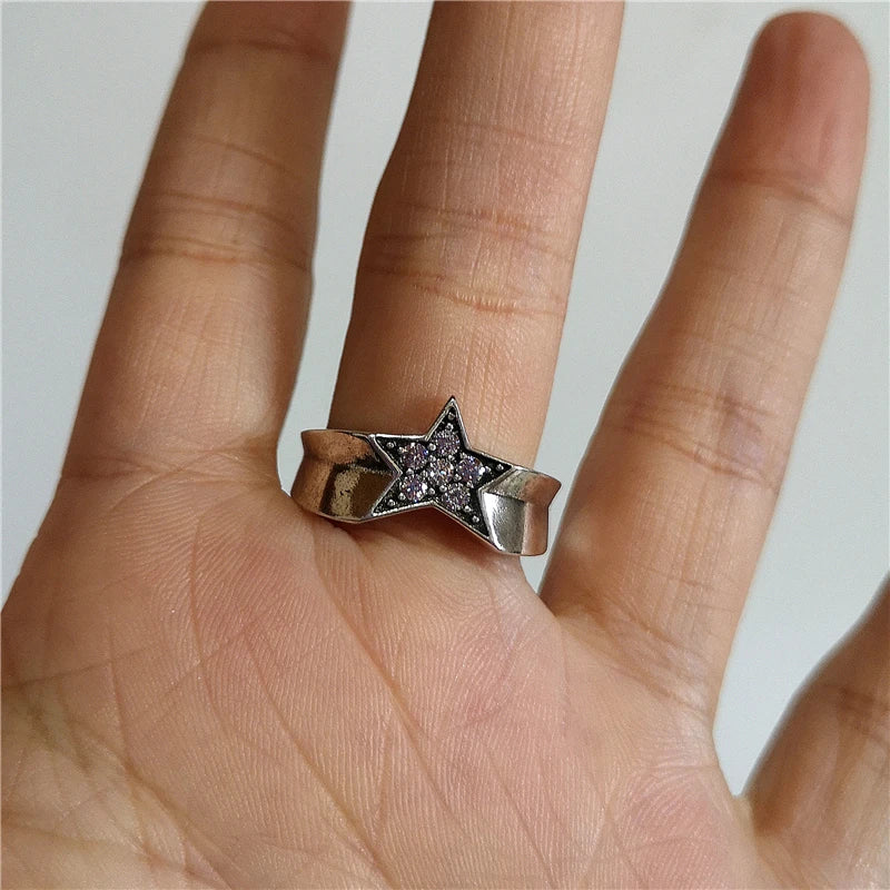 Vintage Dragon Bat Gothic Ring