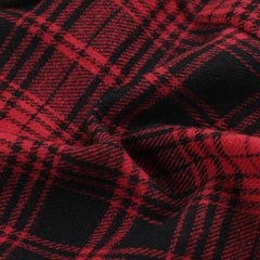 Plaid Sling Crop Corset