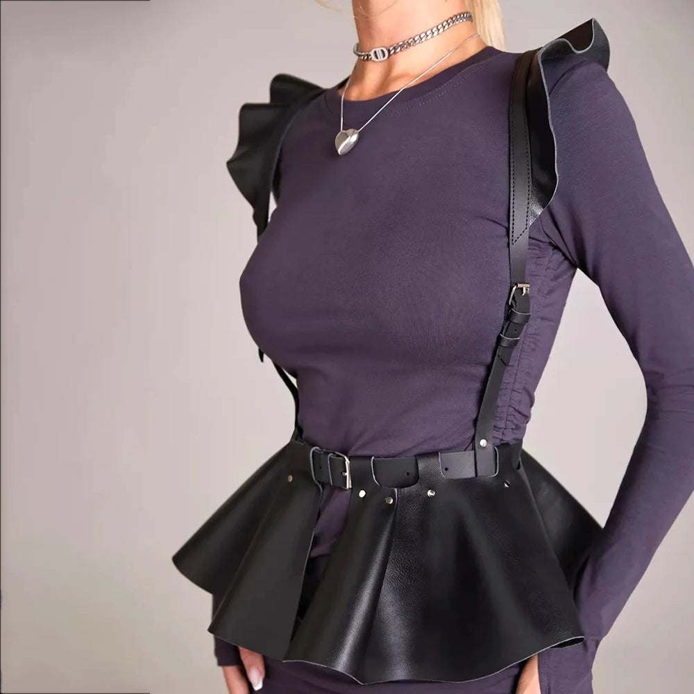 Fashion Gothic Leather Body Harness Belt