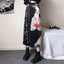 Plaid Patchwork Flounce Skirt