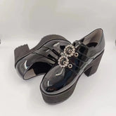 Patent Leather JK Gothic High Heel