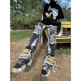 Water Washed Gothic Heavy Industry Pant